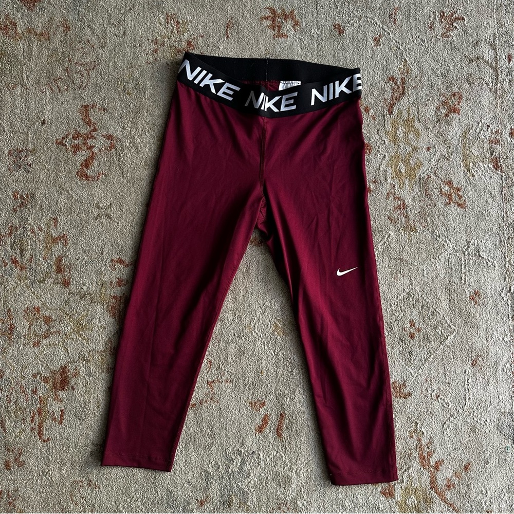Nike Burgundy Women's Pants
